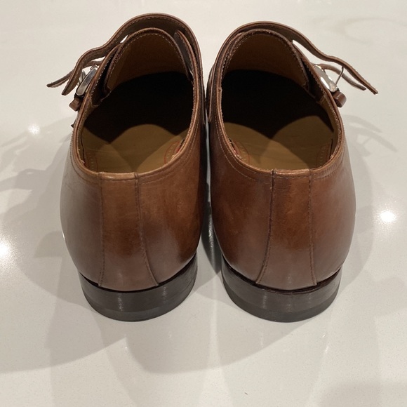 Men’s Brown Christian Louboutin Double Buckle Shoes 42.5 - Picture 7 of 7